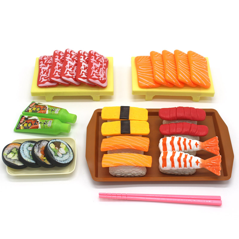Kids Outdoor Kitchen - Crianças simulação comida comida japonesa fingir
