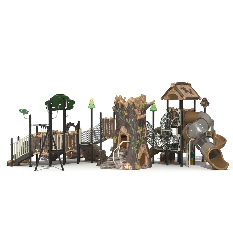 Kids Outdoor Slide Set - Nova chegada feiyou design profissional tema