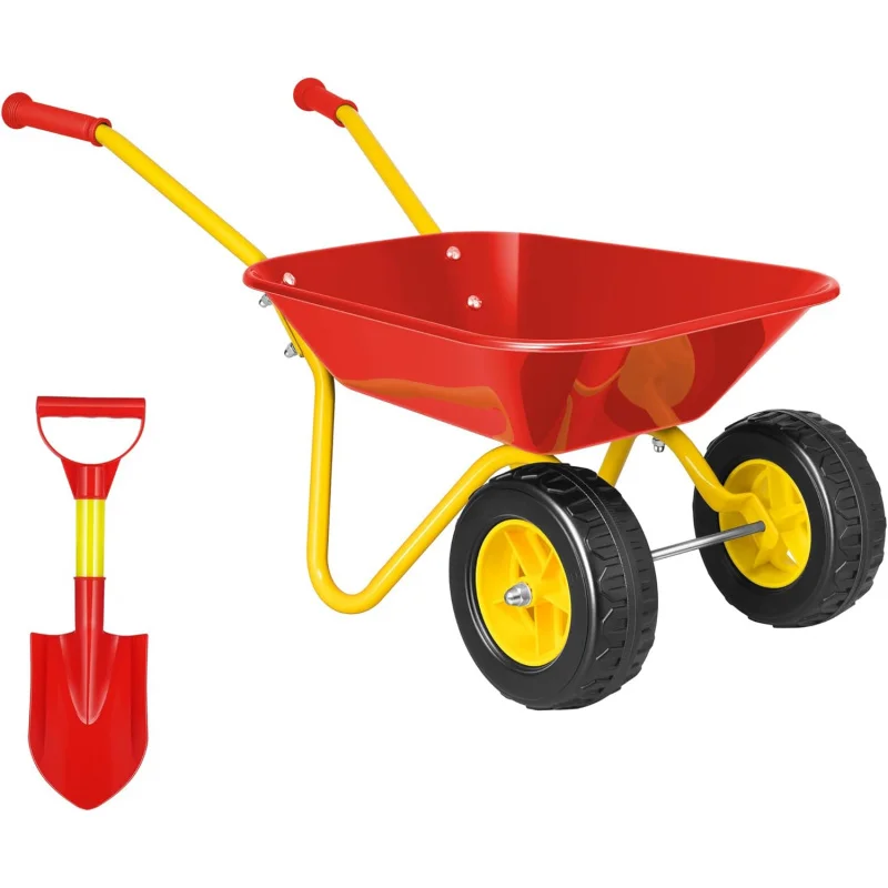 Kids Indoor Outdoor Cart - Carrinho de Mão Infantil para Jardim