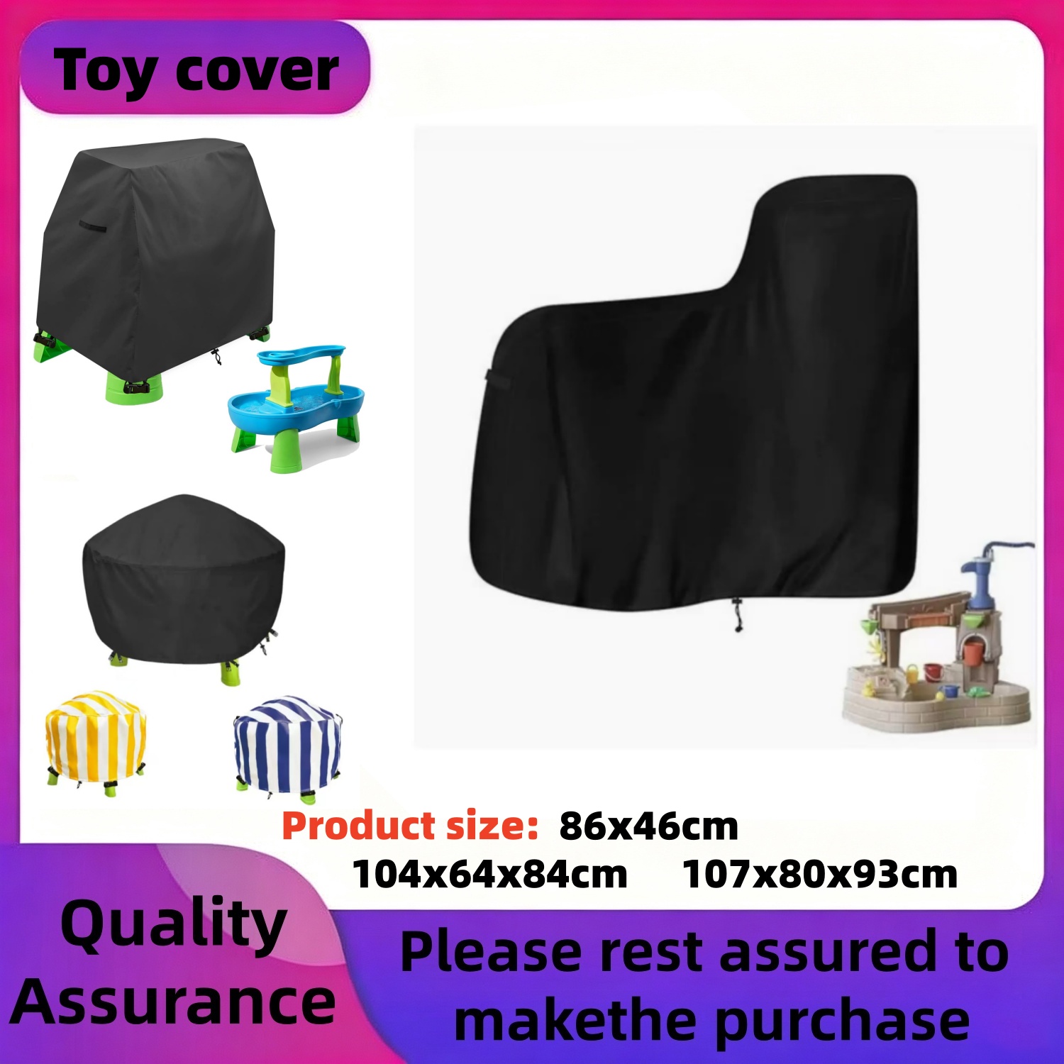 Kids Outdoor Water Table - Capa para mesa de água infantil,