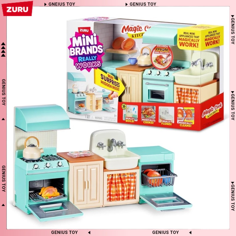 Kids Outdoor Kitchen - Conjunto de Cozinha Mágica Zuru Mini