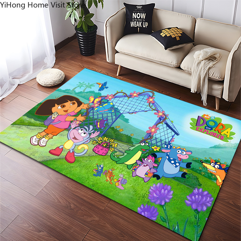 Kids Outdoor Lounge Chair - Tapete Divertido Dora Clássico Anime Exploradora