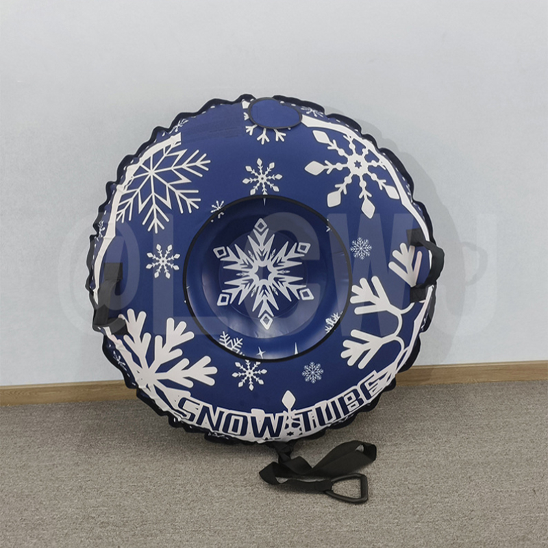 Kids Outdoor Slide - Tubo Inflável para Neve com Alças
