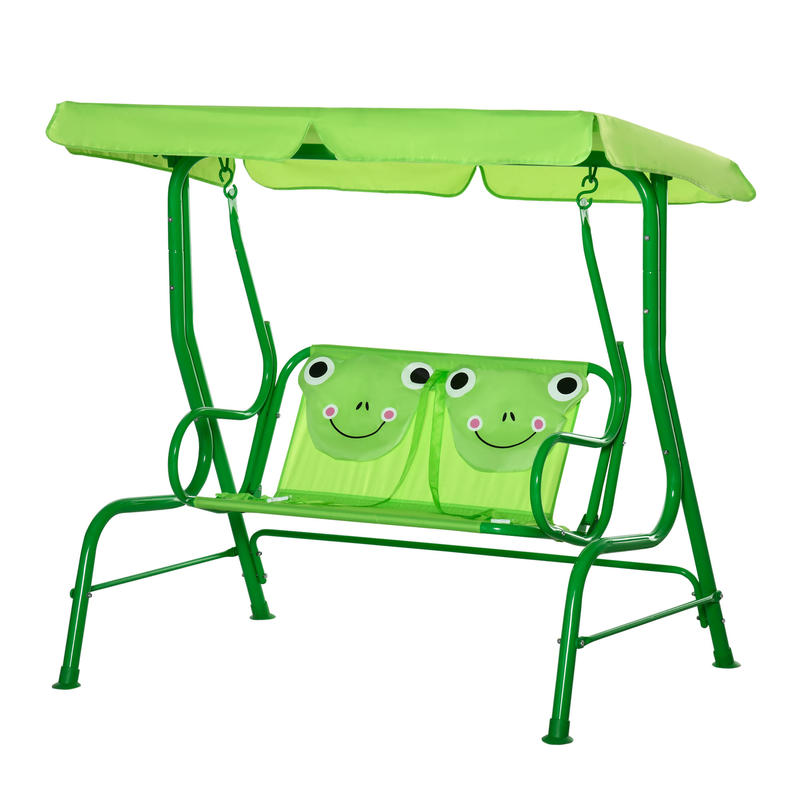 Kids Outdoor Swing Chair - Balanço Infantil Outsunny para Pátio, Balanço