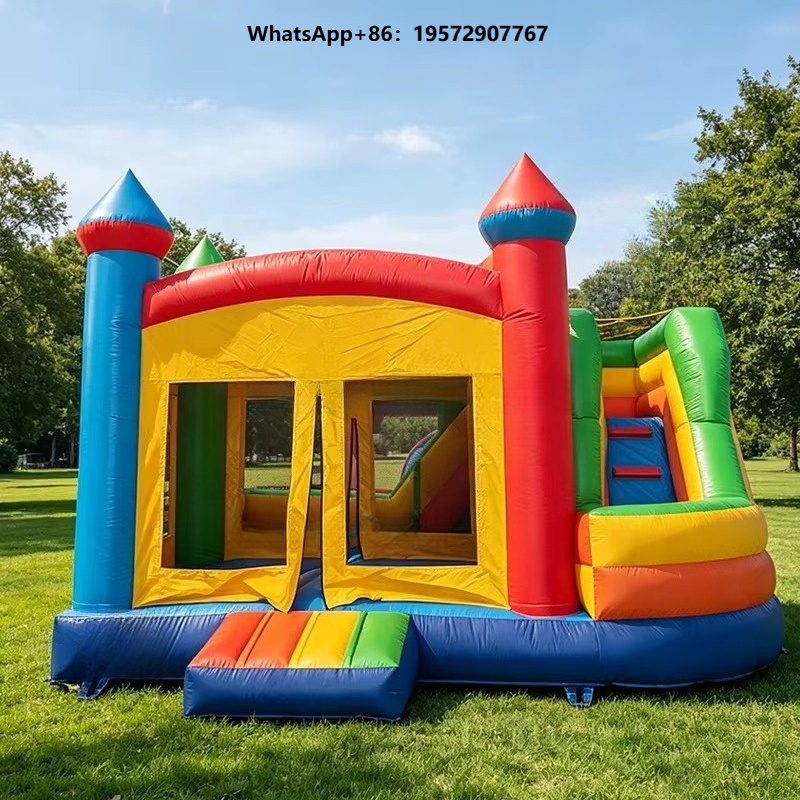 Kids Outdoor Slide - Castelos Infláveis para Crianças, Casas de