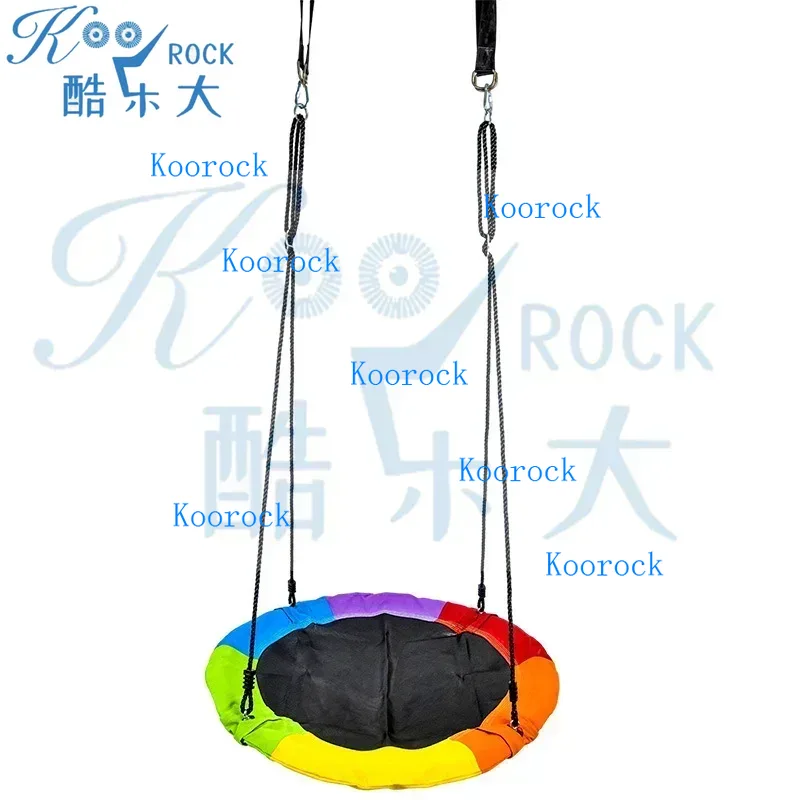 Kids Outdoor Furniture - Rede suspensa para pais e filhos,