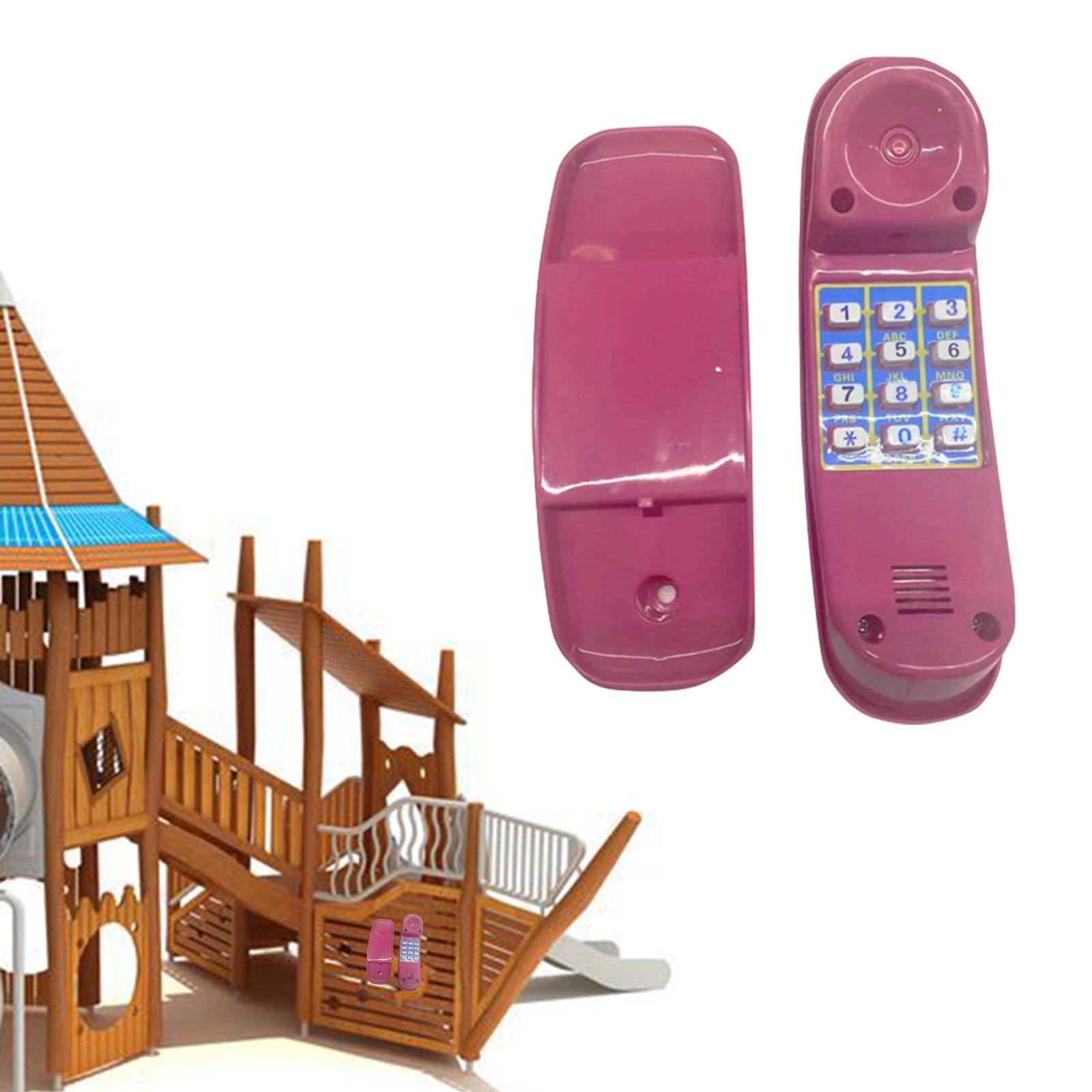 Kids Outdoor Swing Chair - Crianças conjunto de balanço telefone brinquedo
