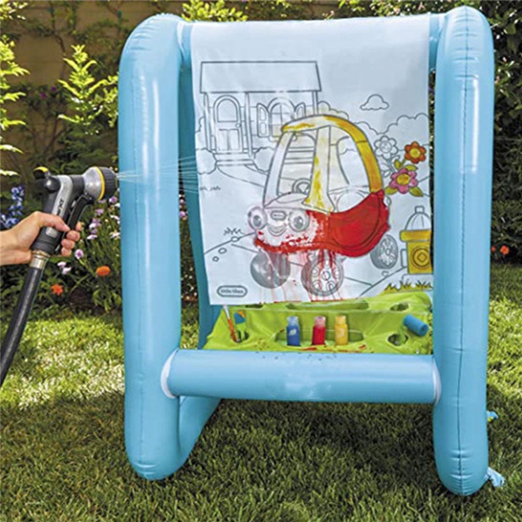 Cavalete portátil de PVC para  - Kids Outdoor Easel avaliação e preço