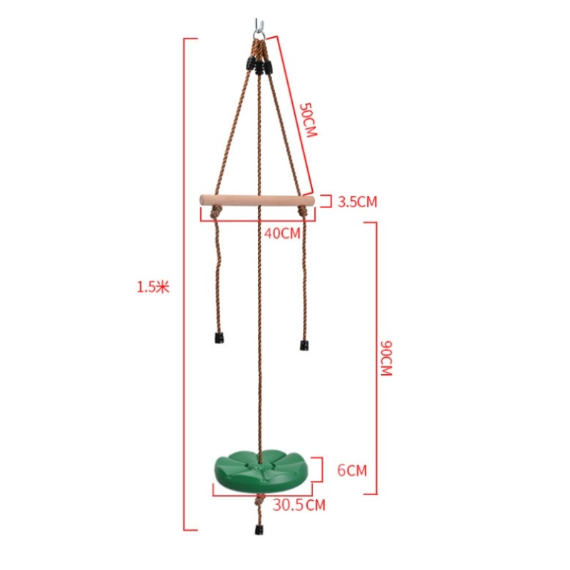 Balanço de pétala, disco de gi - Kids Outdoor Swing Chair avaliação e preço