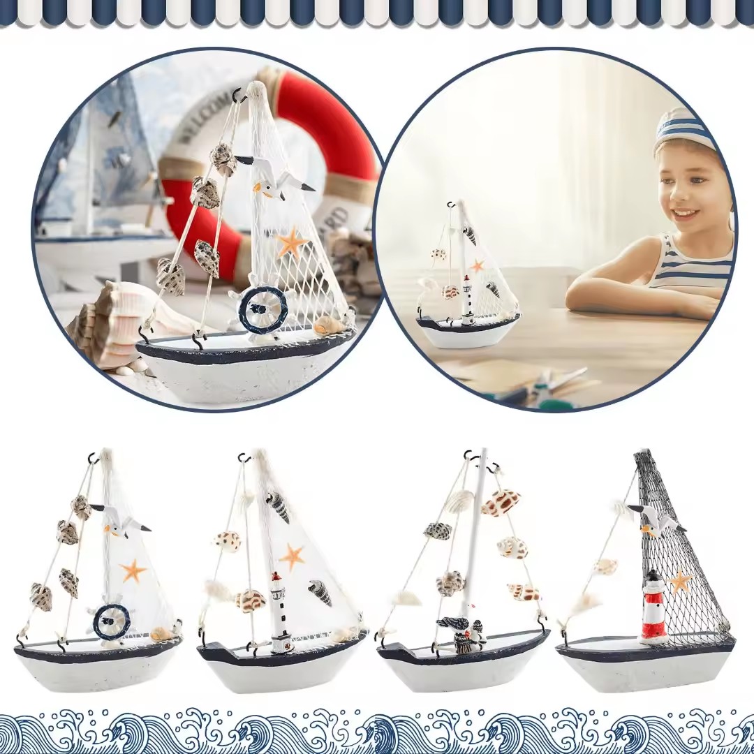 Mini barco de vela de madeira  - Kids Outdoor Chair avaliação e preço