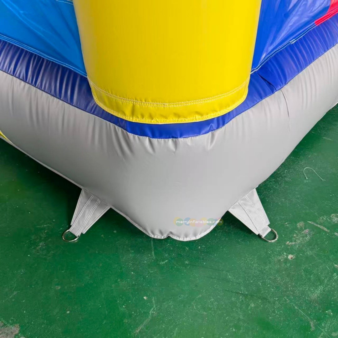 Crianças bounce house jumping  - Kids Outdoor House With Slide avaliação e preço