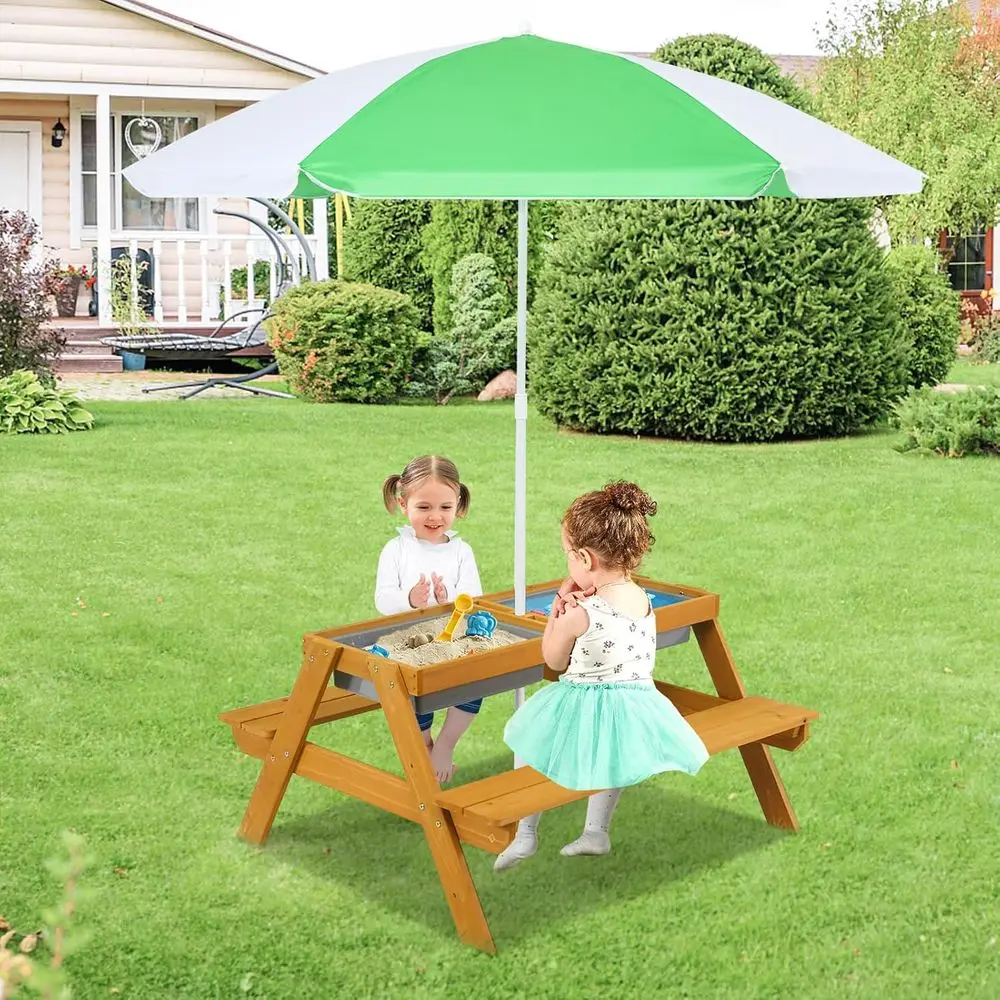 Mesa de Piquenique Infantil 3  - Kids Outdoor Water Table avaliação e preço