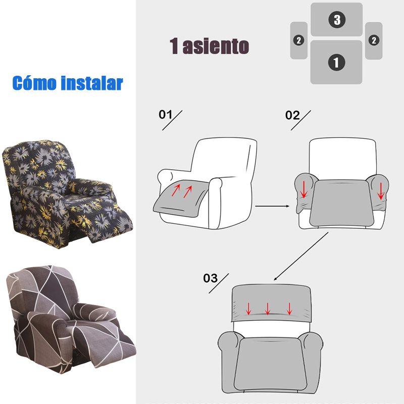 Capa de sofá elástica reclináv - Kids Outdoor Lounge Chair avaliação e preço