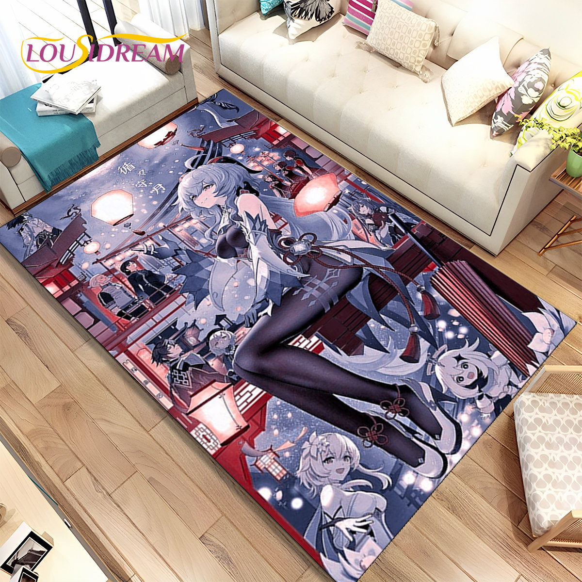 Genshin impacto cartoon jogo á - Kids Outdoor Kitchen avaliação e preço