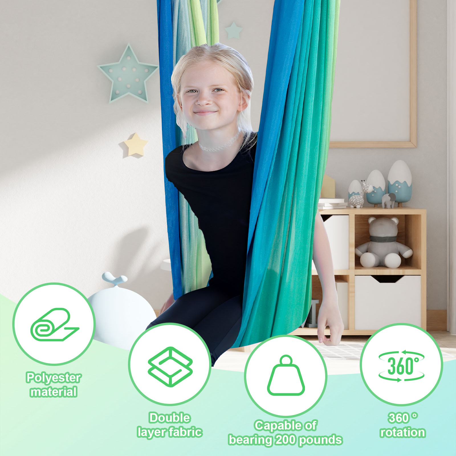 Balanços sensoriais infantis B - Kids Outdoor Furniture avaliação e preço
