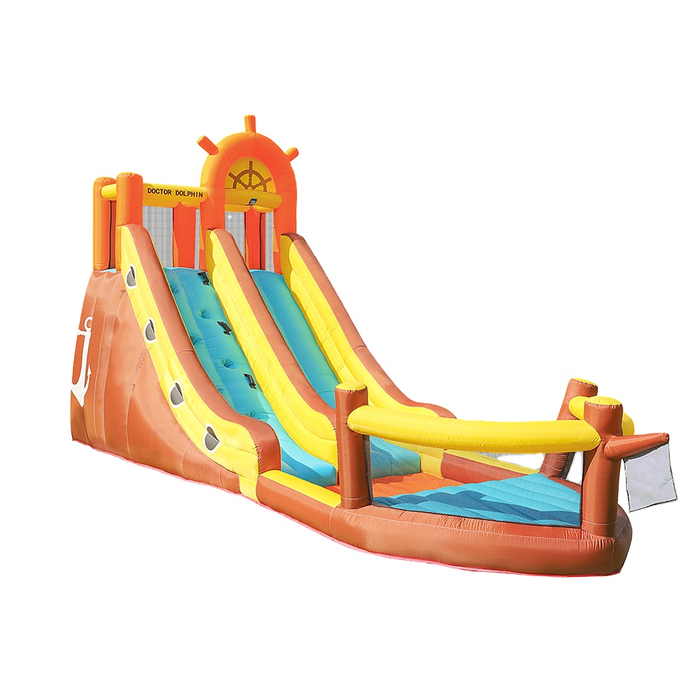 Doutor golfinho navio pirata a - Kids Outdoor Bounce House avaliação e preço