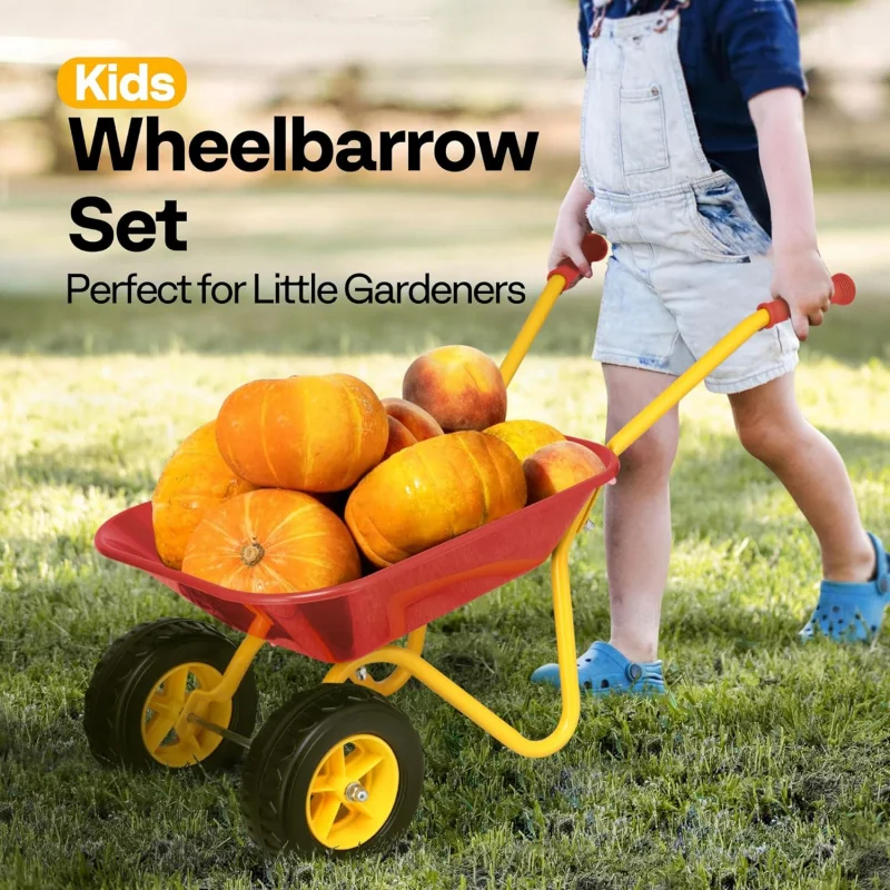 Carrinho de Mão Infantil para  - Kids Indoor Outdoor Cart avaliação e preço