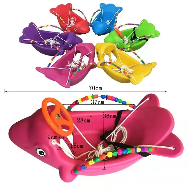 2026 Mini Carrossel Infantil c - Kids Outdoor Swing Chair avaliação e preço