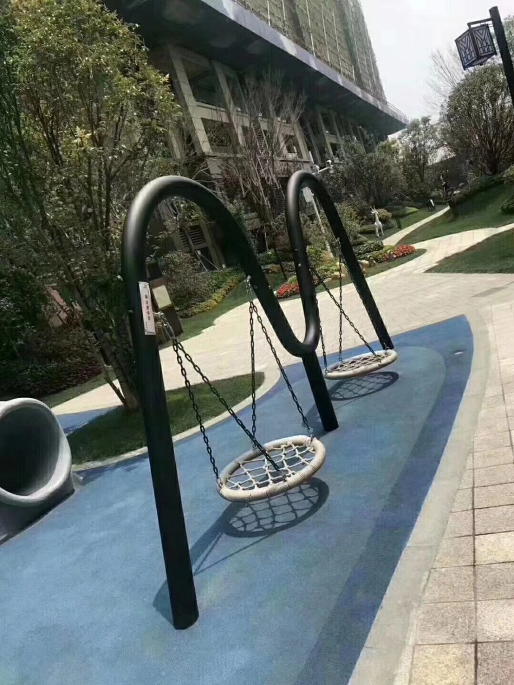 Exportado para balanço de páti - Kids Outdoor Swing Chair avaliação e preço