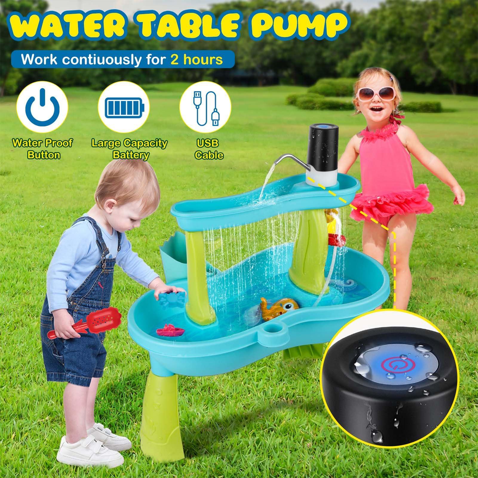 Mini Bomba de Água Portátil Re - Kids Outdoor Water Table avaliação e preço
