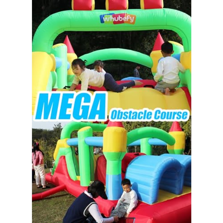 Pista de obstáculos inflável p - Kids Outdoor Bounce House avaliação e preço