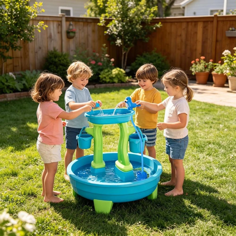 Bomba de Água Portátil Sem Per - Kids Outdoor Water Table avaliação e preço