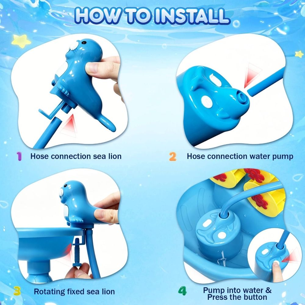 Bomba de Água Portátil Sem Per - Kids Outdoor Water Table avaliação e preço