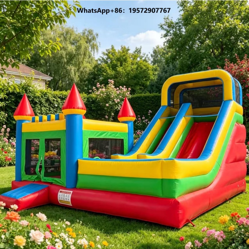 Castelo Inflável Comercial par - Kids Outdoor Bounce House avaliação e preço