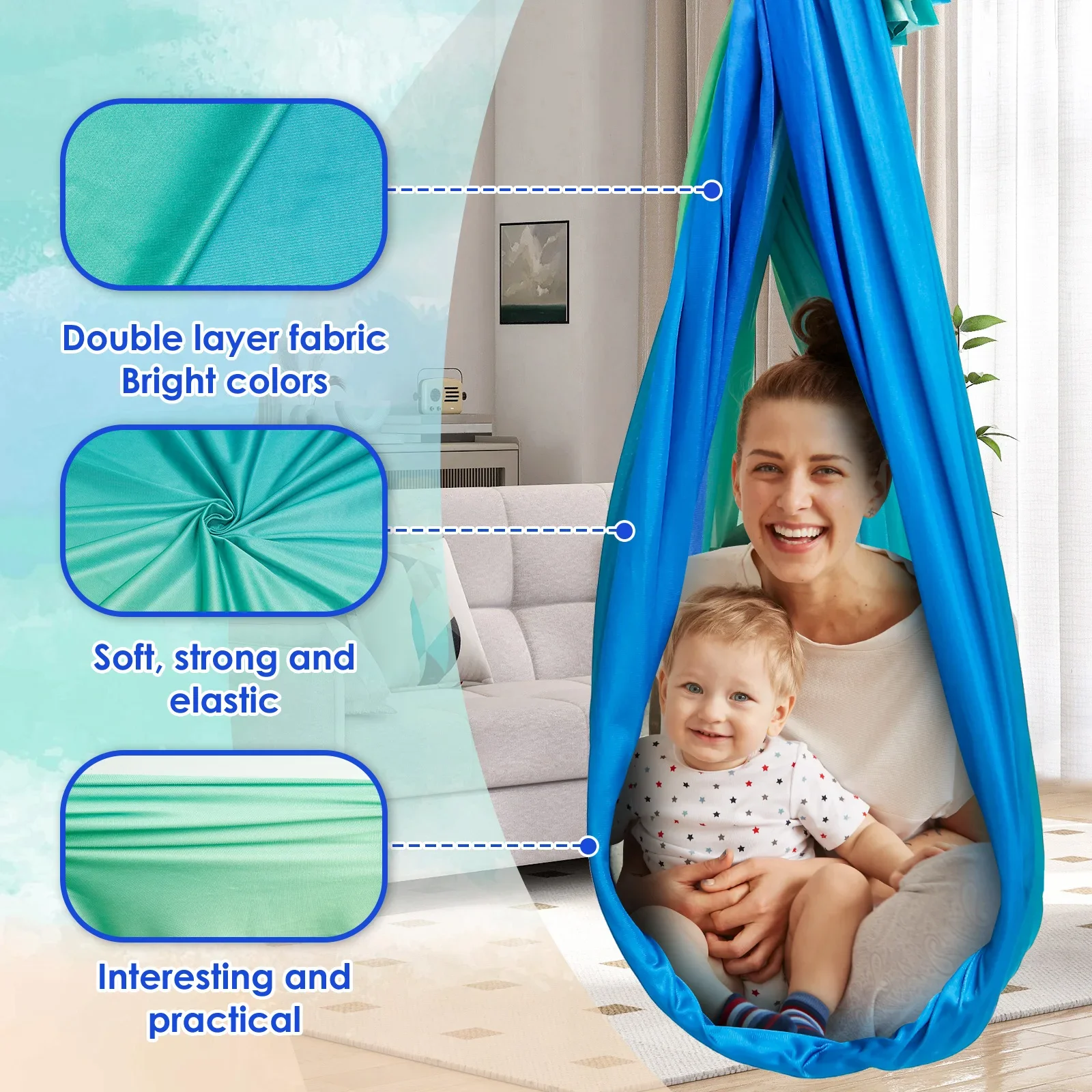 Balanço Sensorial Confortável  - Kids Outdoor Furniture avaliação e preço
