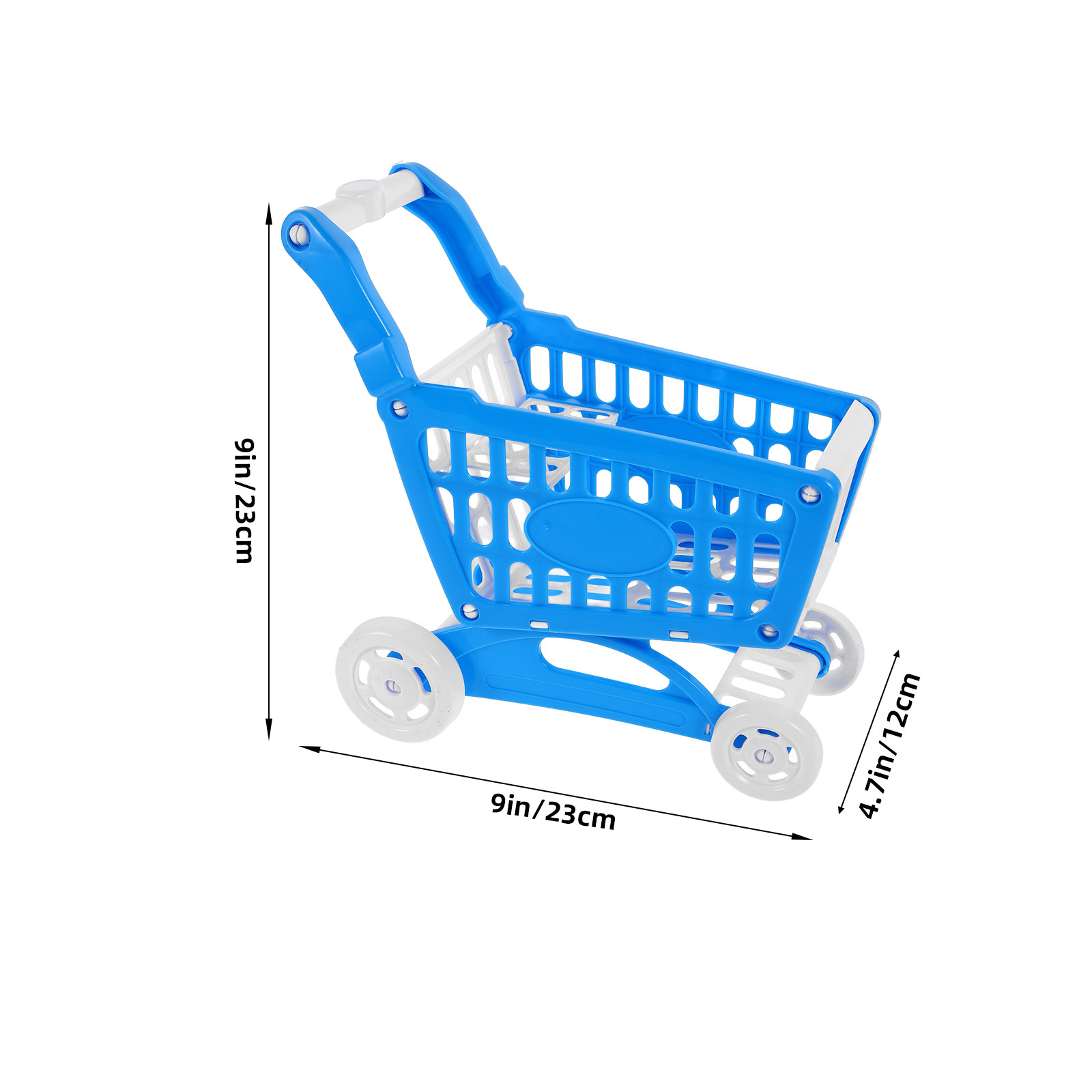 Carrinho de Compras Mini Azul  - Kids Indoor Outdoor Cart avaliação e preço