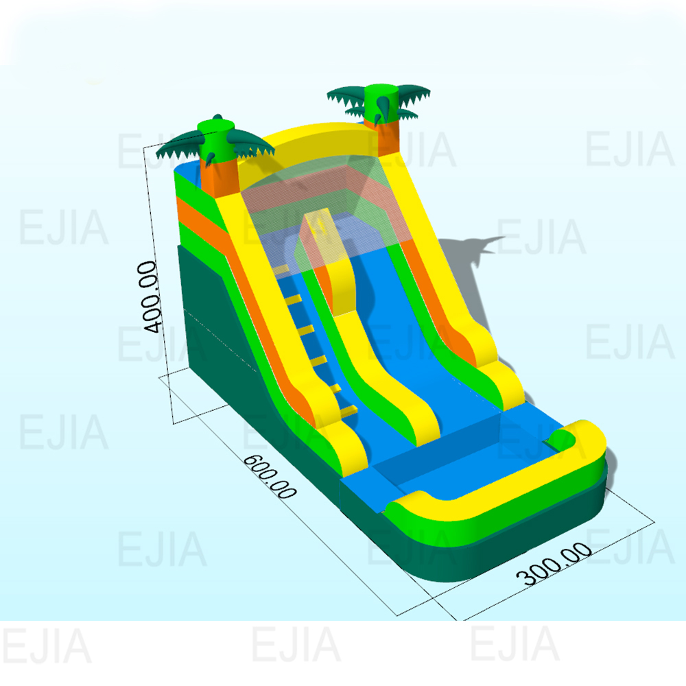 Corrediças infláveis para quin - Kids Outdoor Bounce House avaliação e preço