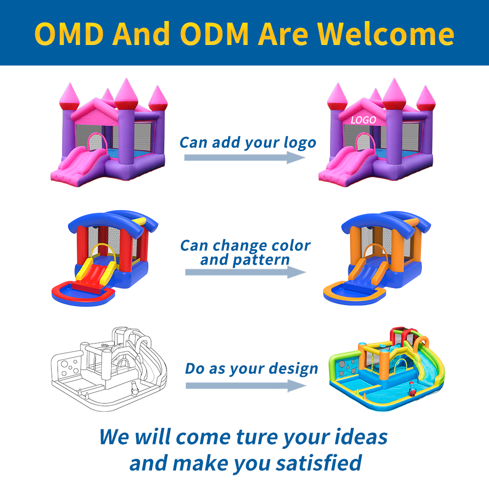 Castelo Inflável Personalizado - Kids Outdoor Bounce House avaliação e preço