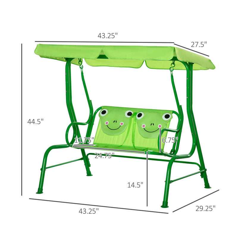 Balanço Infantil Outsunny para - Kids Outdoor Swing Chair avaliação e preço