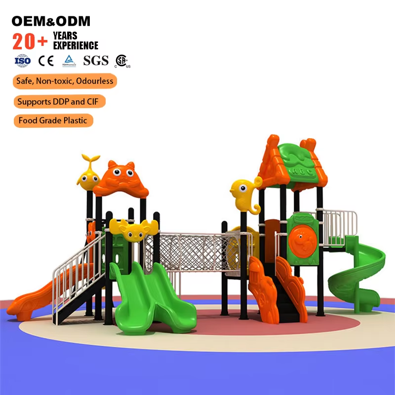 Equipamento de diversão comerc - Kids Outdoor Slide Set avaliação e preço