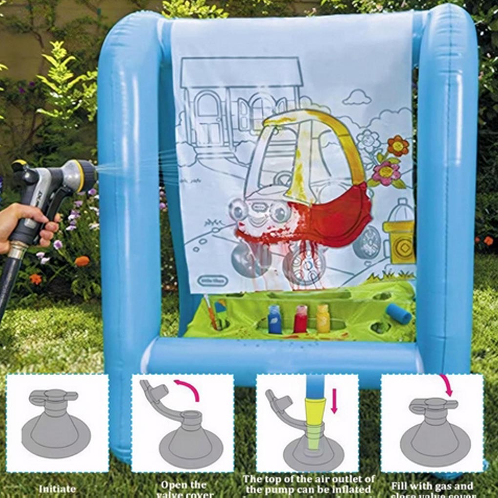 Cavalete Vertical Infantil par - Kids Outdoor Easel avaliação e preço