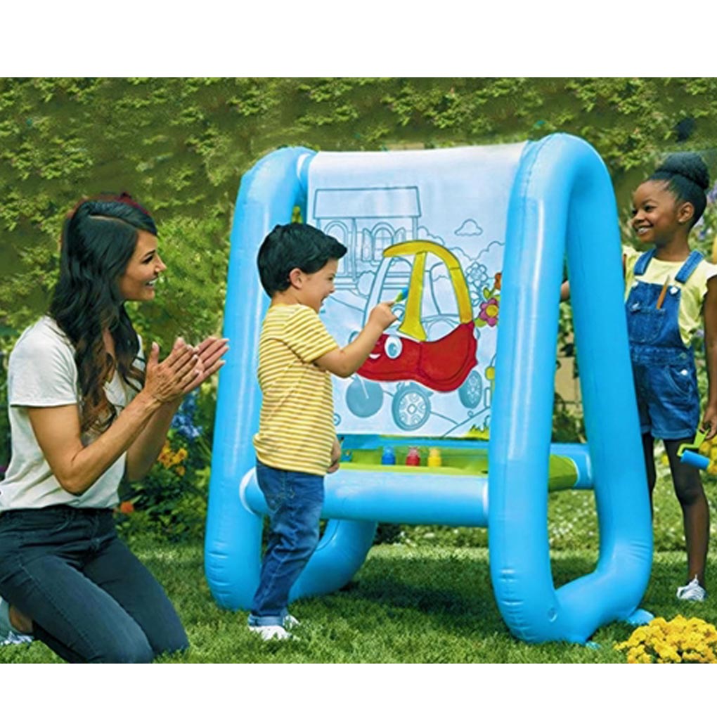 Cavalete Vertical Infantil par - Kids Outdoor Easel avaliação e preço