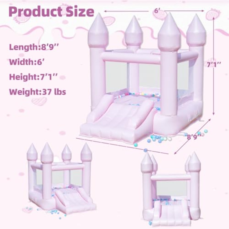Castelo inflável de PVC para c - Kids Outdoor Bounce House avaliação e preço
