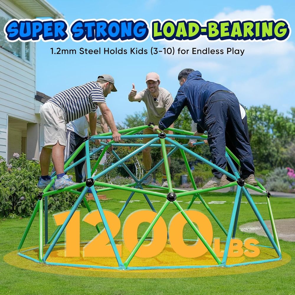 Zupapa10T ClimDome com Rede, S - Kids Outdoor Jungle Gym Dome avaliação e preço