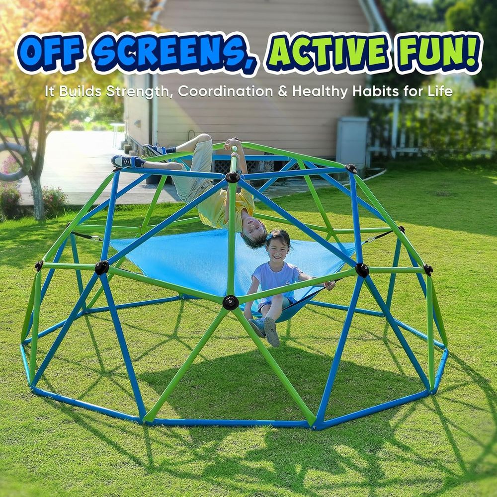 Zupapa10T ClimDome com Rede, S - Kids Outdoor Jungle Gym Dome avaliação e preço