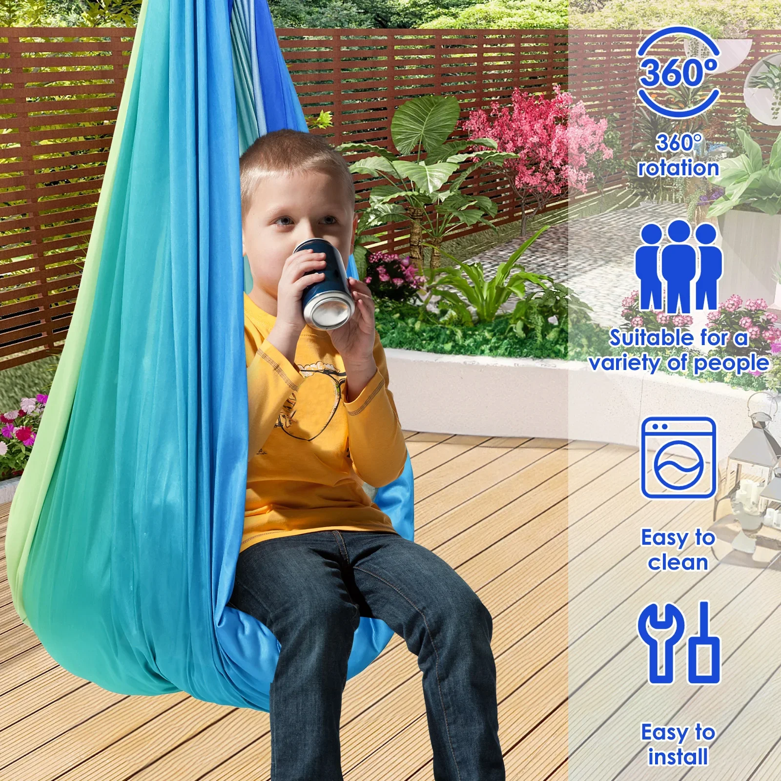 Balanço Sensorial Confortável  - Kids Outdoor Furniture avaliação e preço