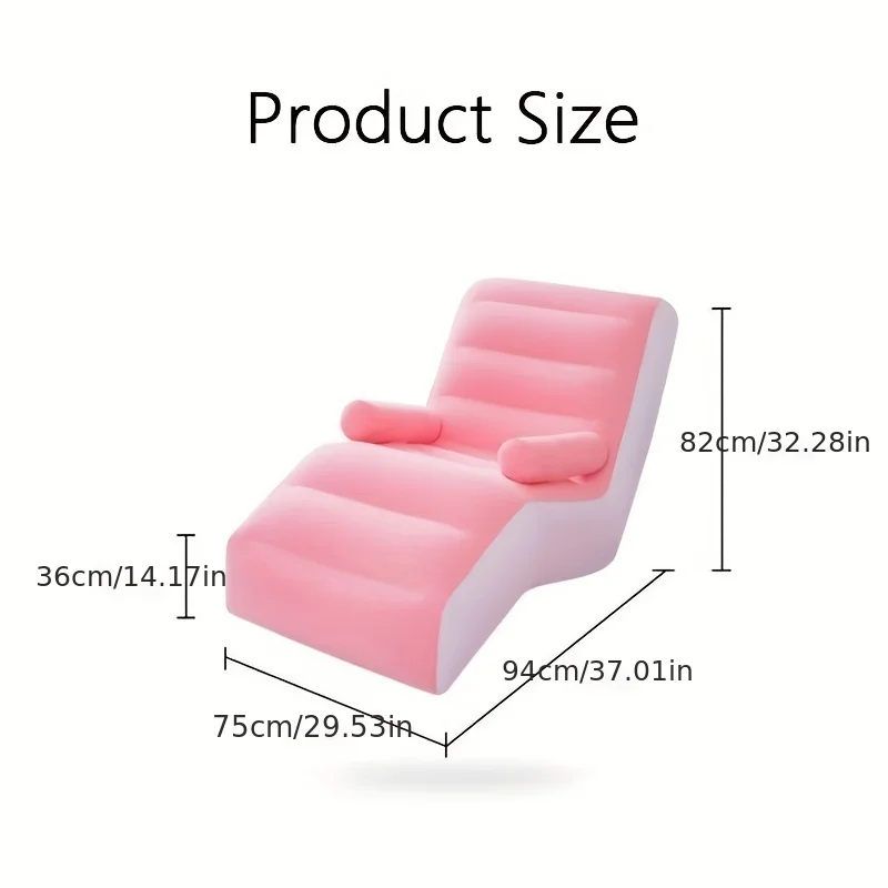 Inflável em forma de S sofá ca - Kids Outdoor Lounge Chair avaliação e preço